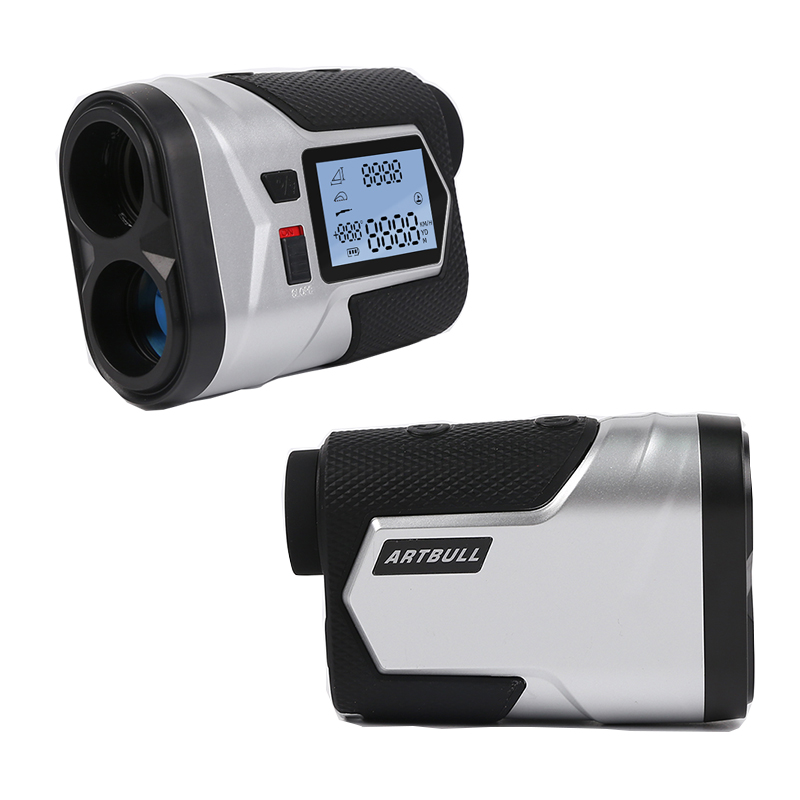 Rangefinder Laser Golf - 650m met scherm, verstelbare hellingshoek, flag-lock,