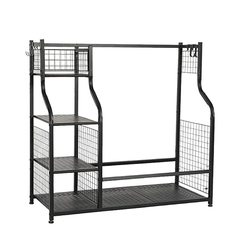 Golf Equipment Garage Storage - Golfbagage-opbergrek, clubgarage-opbergrek, organizer, hoogteverstelbaar, golfaccessoires-displayrek