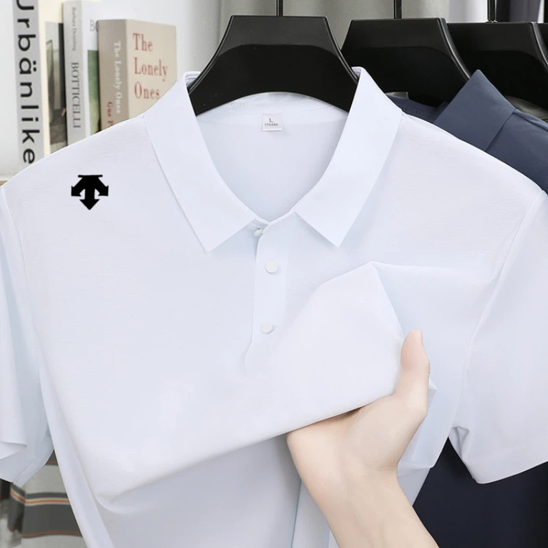 Golf Equipment Brands - Heren luxe borduurpoloshirts Zomer zachte ademende