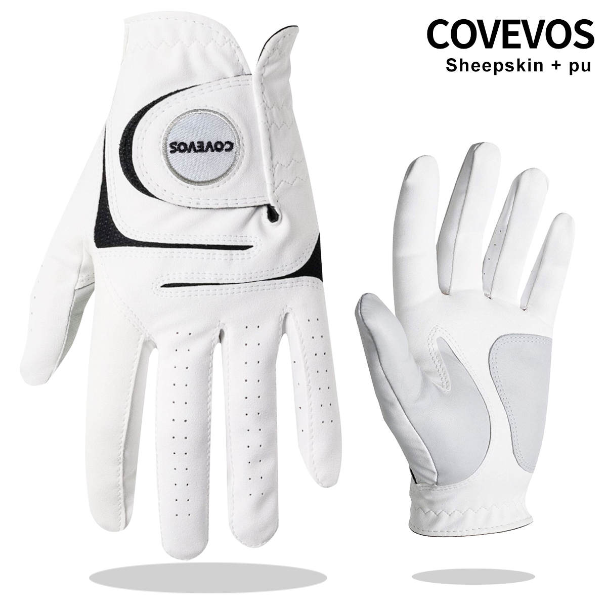 Golf Glove Cadet - 1-delige hoogwaardige PU + premium lamsvacht