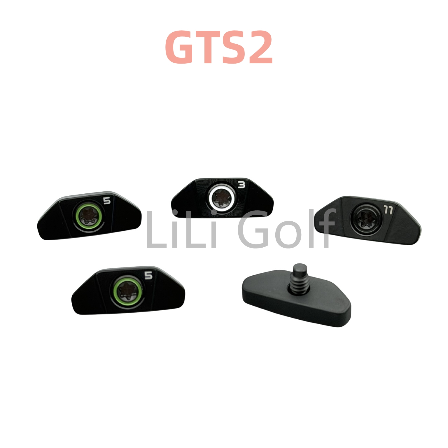 Driver Golf Titanium - Golfclubkopgewicht geschikt voor TL GTS1 GTS2
