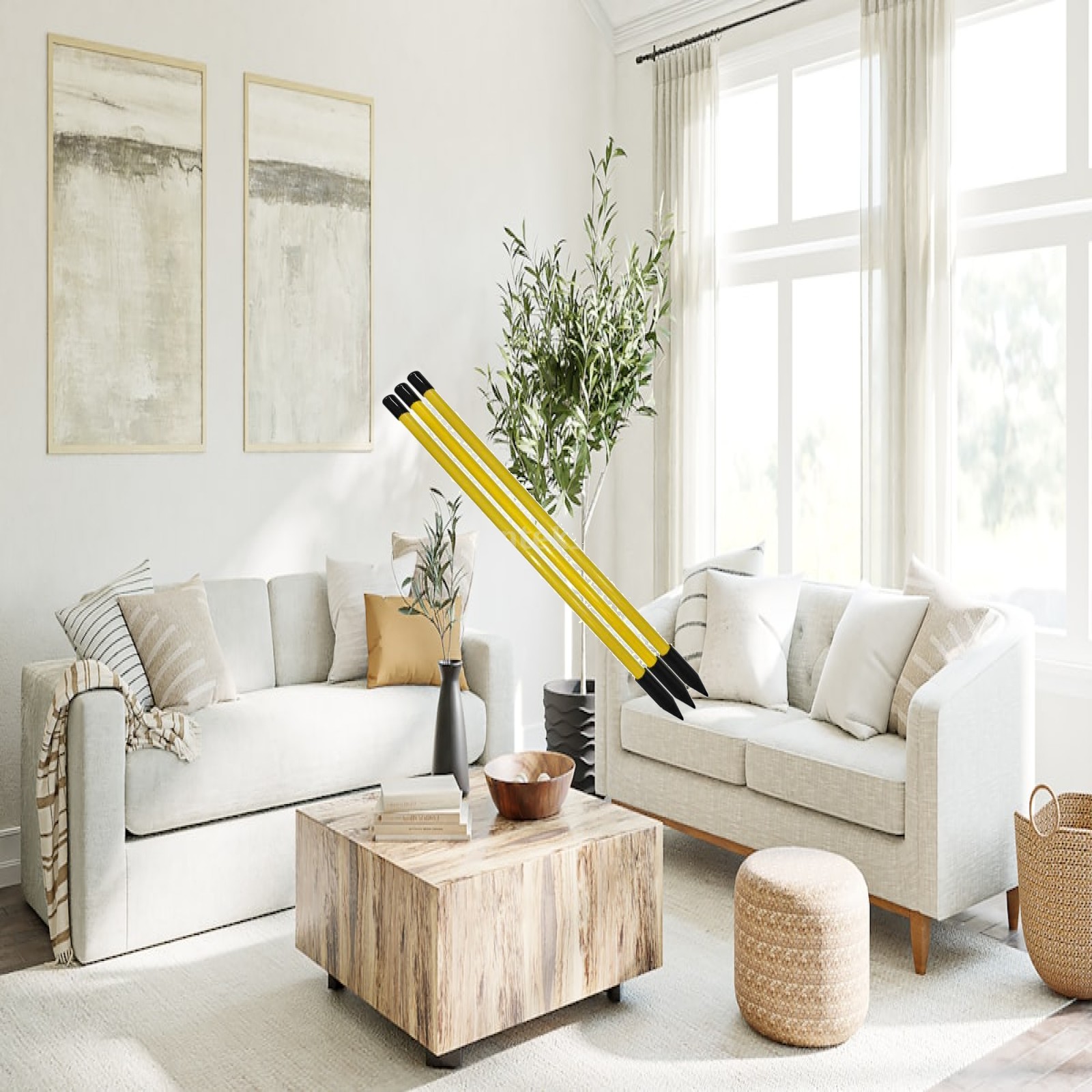 Alignment Stick Set - Golf Alignment Stick Set Glasvezel Latex
