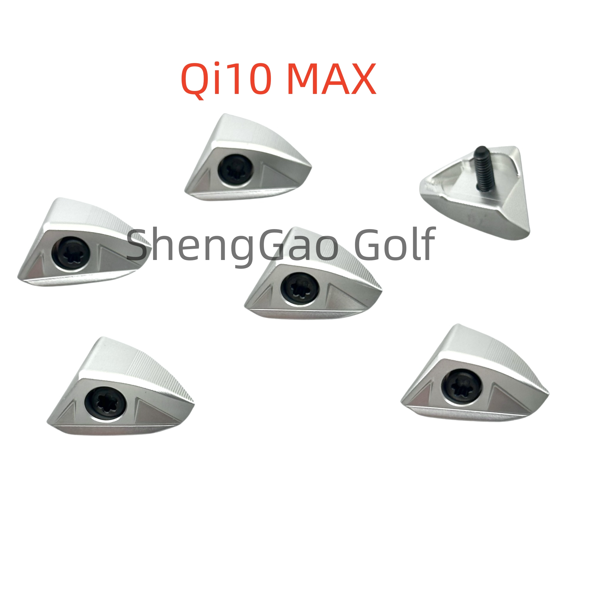 Driver Golf Titanium - Golfclubhoofdgewicht Compatibel met Qi10 MAX Driver