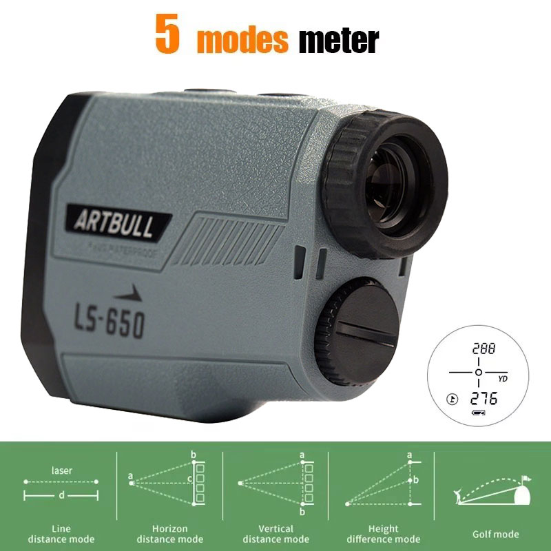 ARTBULL met Flag-Lock Slope Pi - Rangefinder Laser Golf recensie en prijs