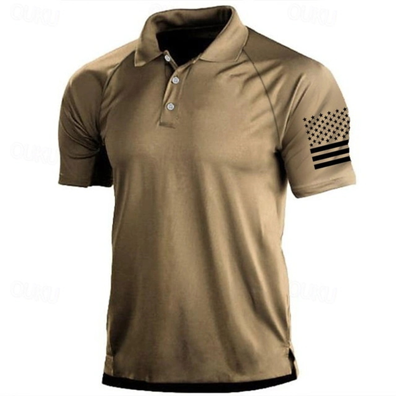 3D Print USA Vlag Patroon Polo - Golf Equipment Brands recensie en prijs