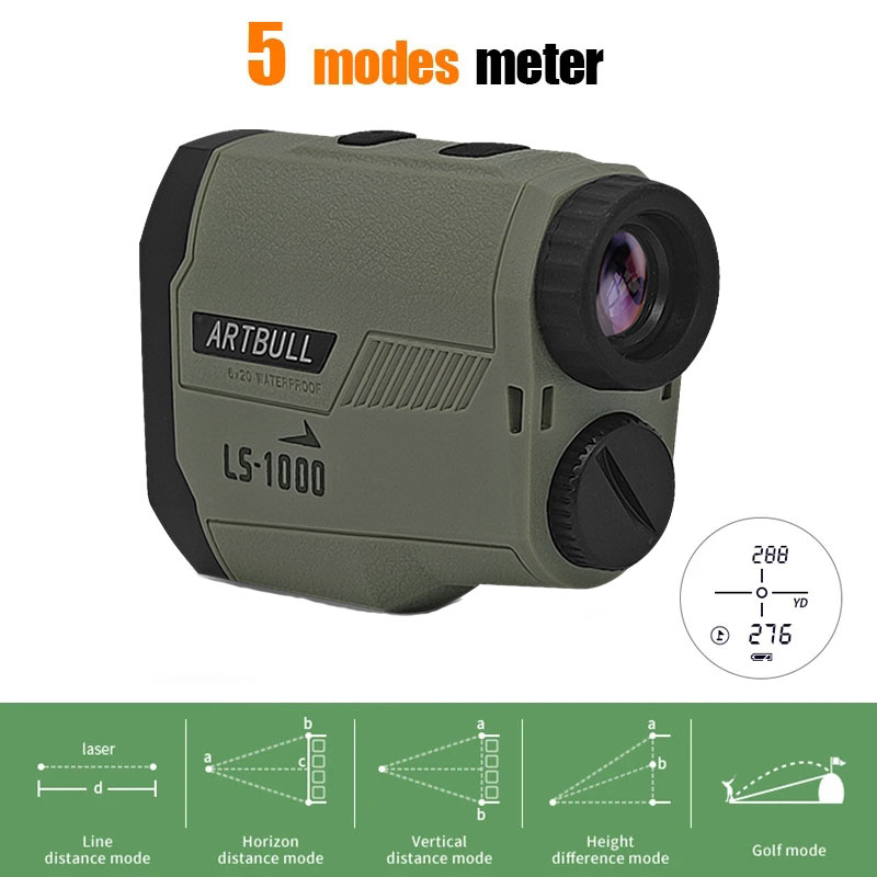 ARTBULL Laser-afstandsmeter Ja - Rangefinder Laser Golf recensie en prijs