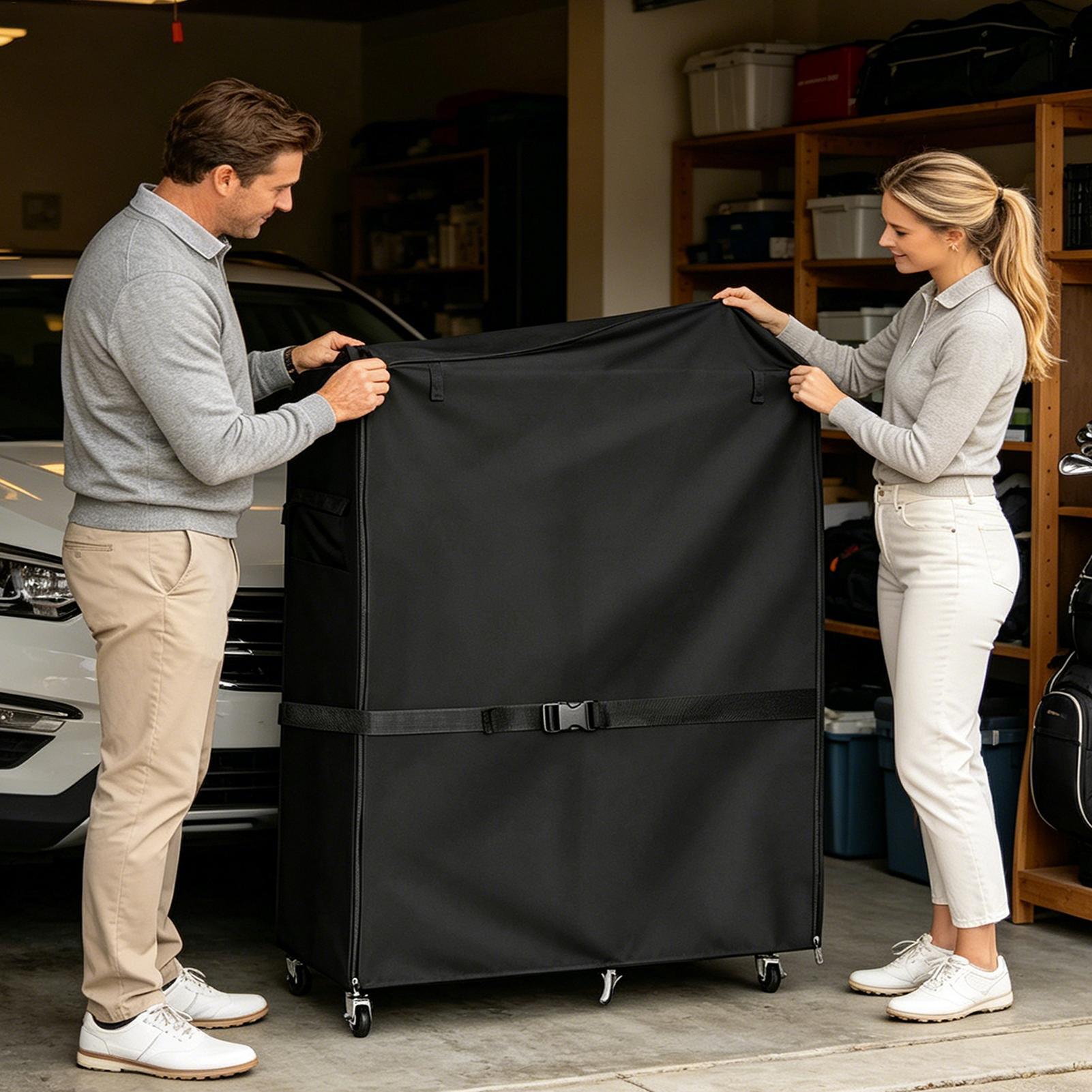 Golfbag Stand Covers Oxford Ga - Golf Equipment Garage Storage recensie en prijs